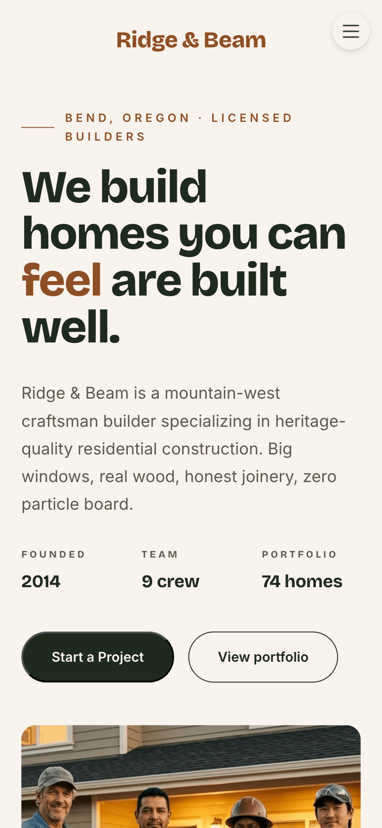 Website preview