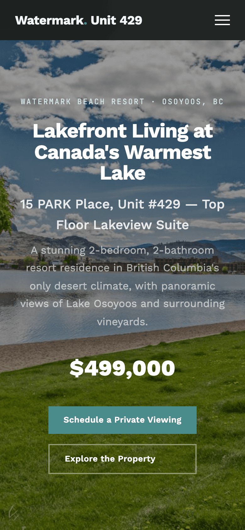 Osoyoos mobile preview