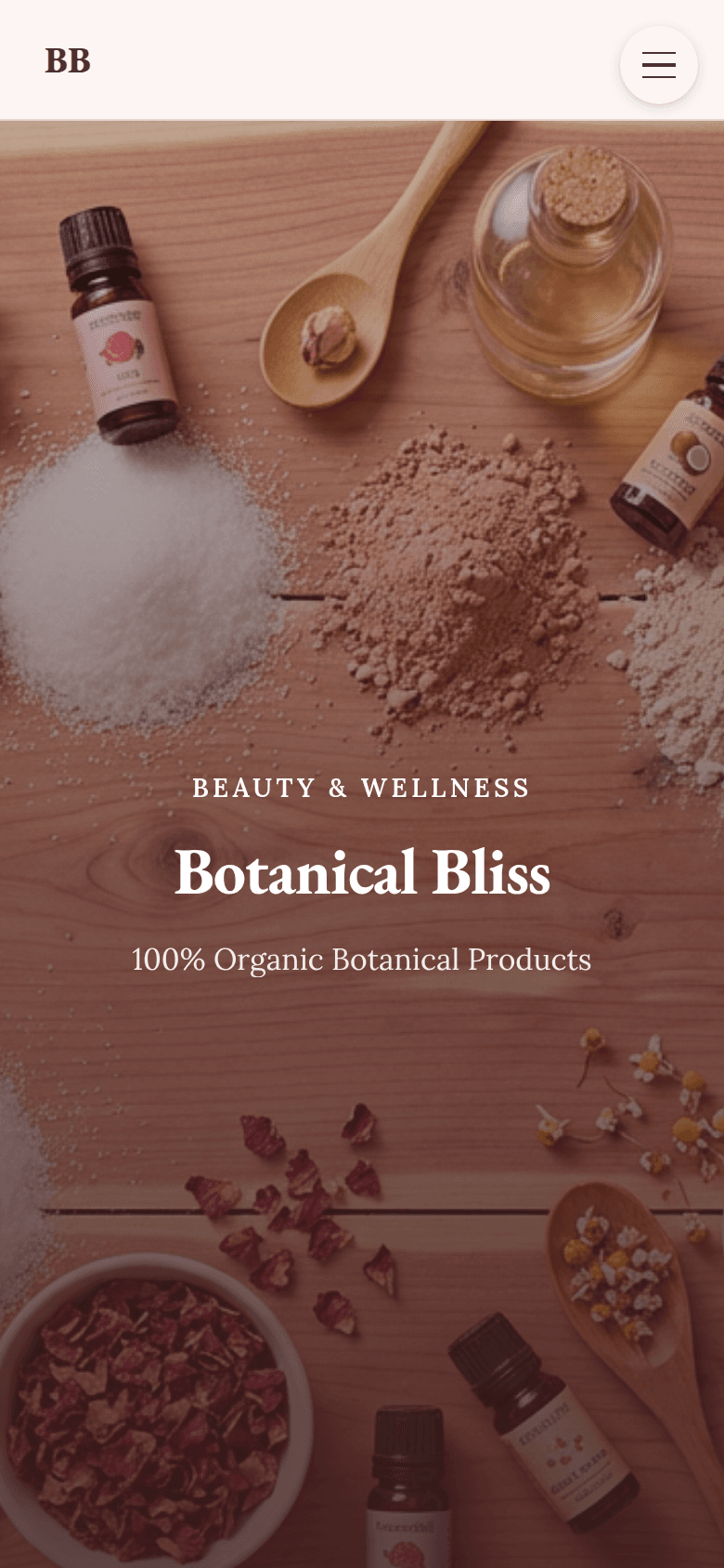 Botanical Bliss mobile preview